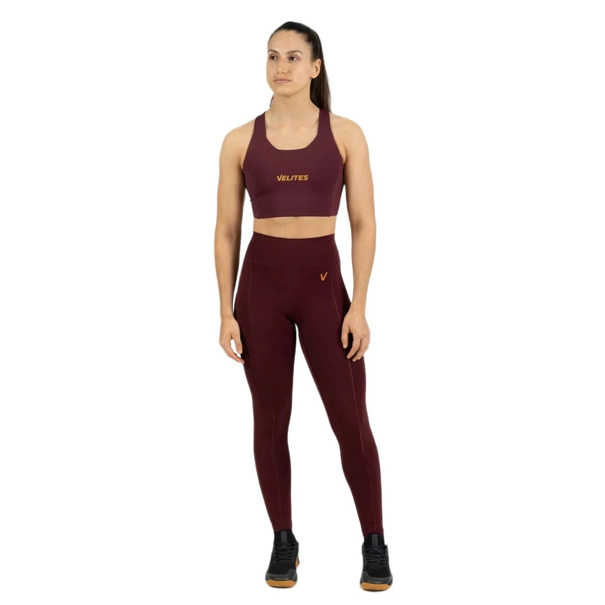 Legging long Bordeaux / XS kaufen - Velites Unterteile Damen - Fitness Onlineshop