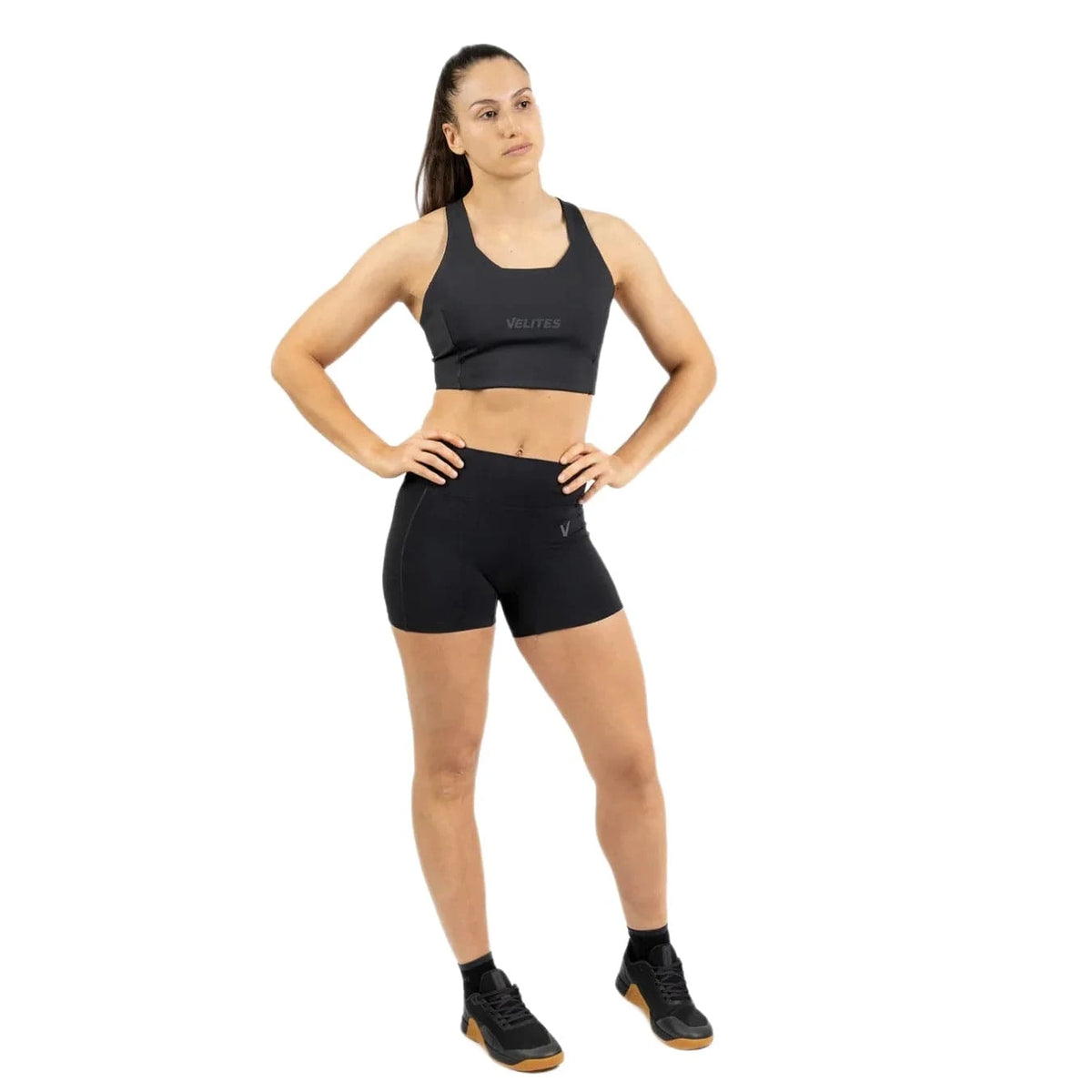 Legging short Schwarz / XS kaufen - Velites Unterteile Damen - Fitness Onlineshop