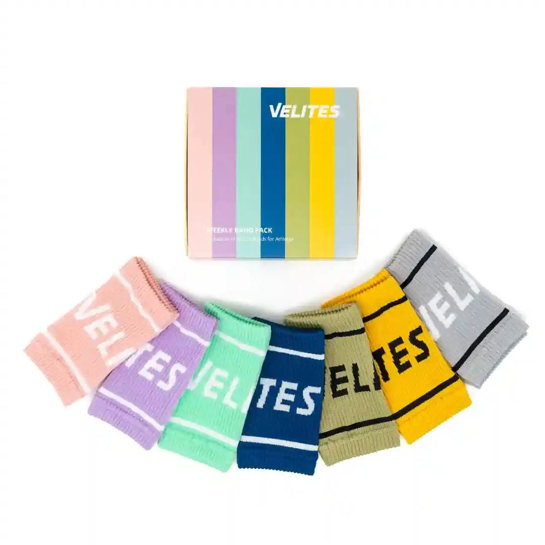Wrist Bands (Schweissbänder) Weekly 7-Pack kaufen - Velites Schweissbänder - Fitness Onlineshop