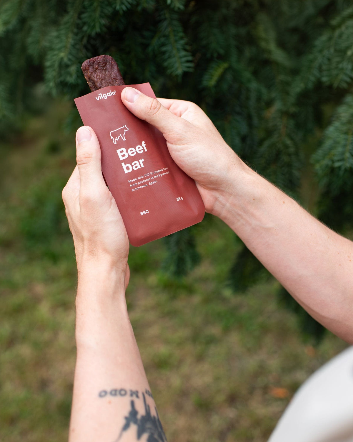 BIO Beef Bar kaufen - Vilgain Fleischsnacks - Fitness Onlineshop