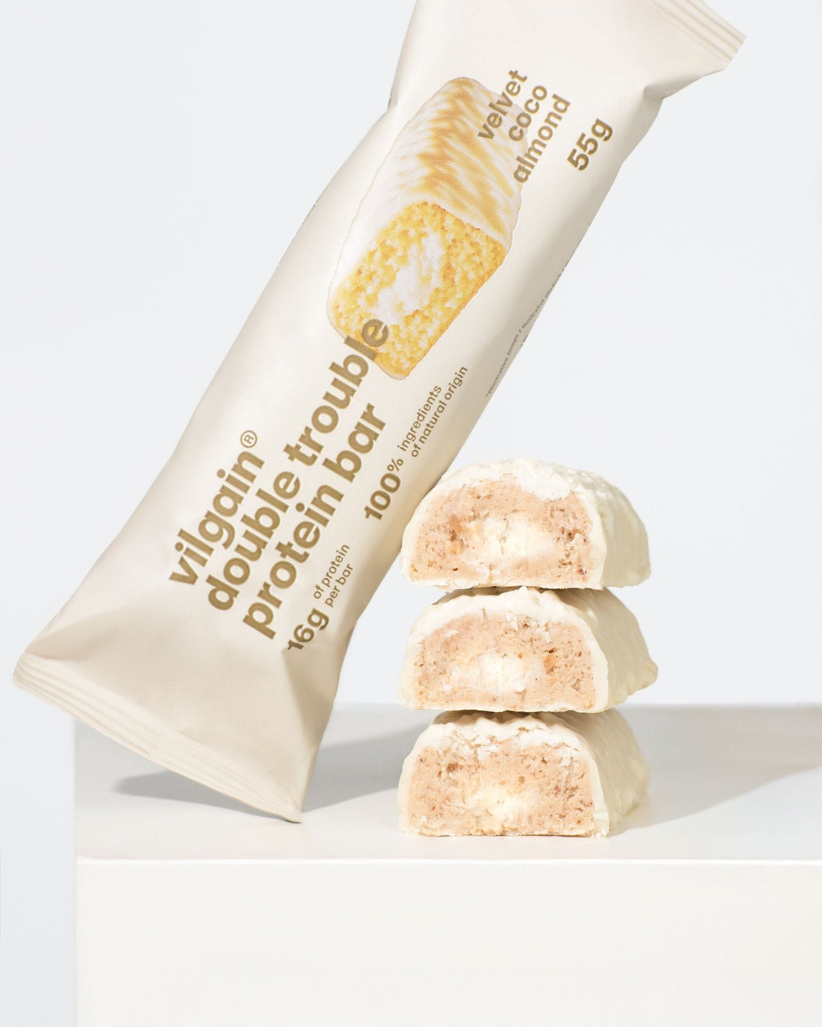 Double Trouble Protein Bar kaufen - Vilgain Proteinriegel - Fitness Onlineshop