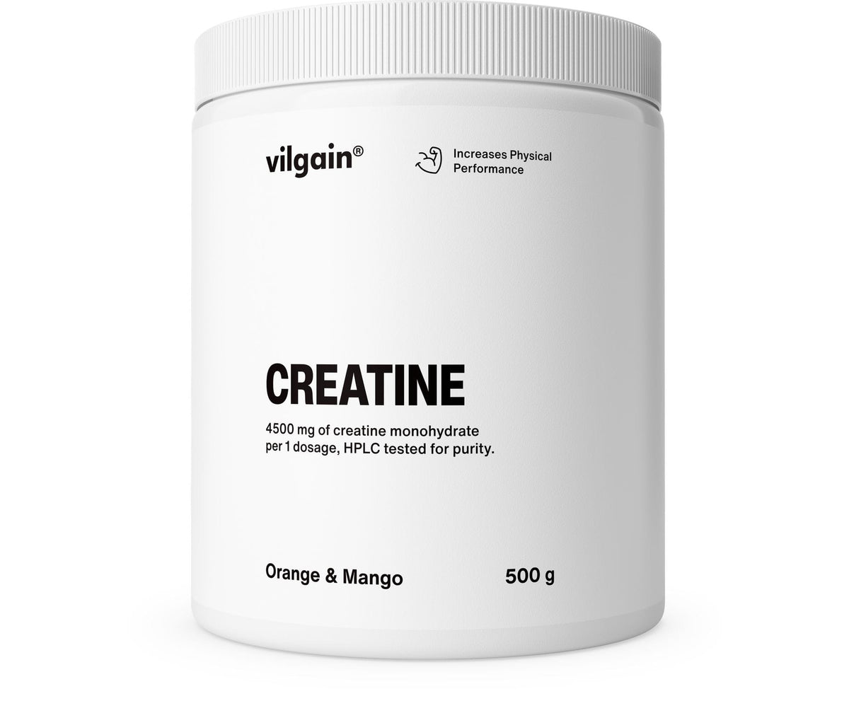 Kreatin Mango und Orange / 500 g kaufen - Vilgain Kreatin - Fitness Onlineshop