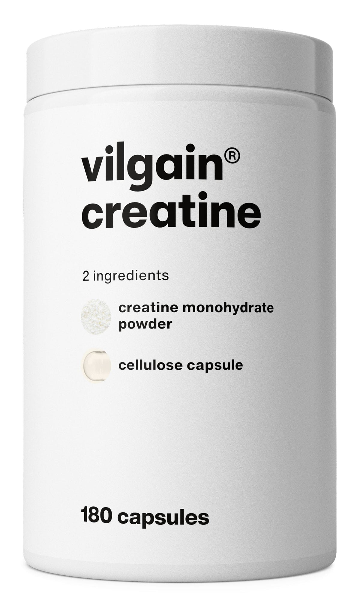 Kreatin Ohne Geschmack / 180 Kapseln kaufen - Vilgain Kreatin - Fitness Onlineshop