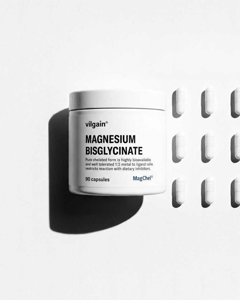 Magnesium Bisglycinat kaufen - Vilgain Magnesium (Mineralstoff) - Fitness Onlineshop