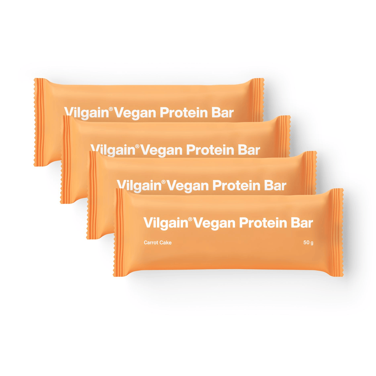 Plant Protein Bar Karottenkuchen / 4 x 50 g kaufen - Vilgain Proteinriegel - Fitness Onlineshop