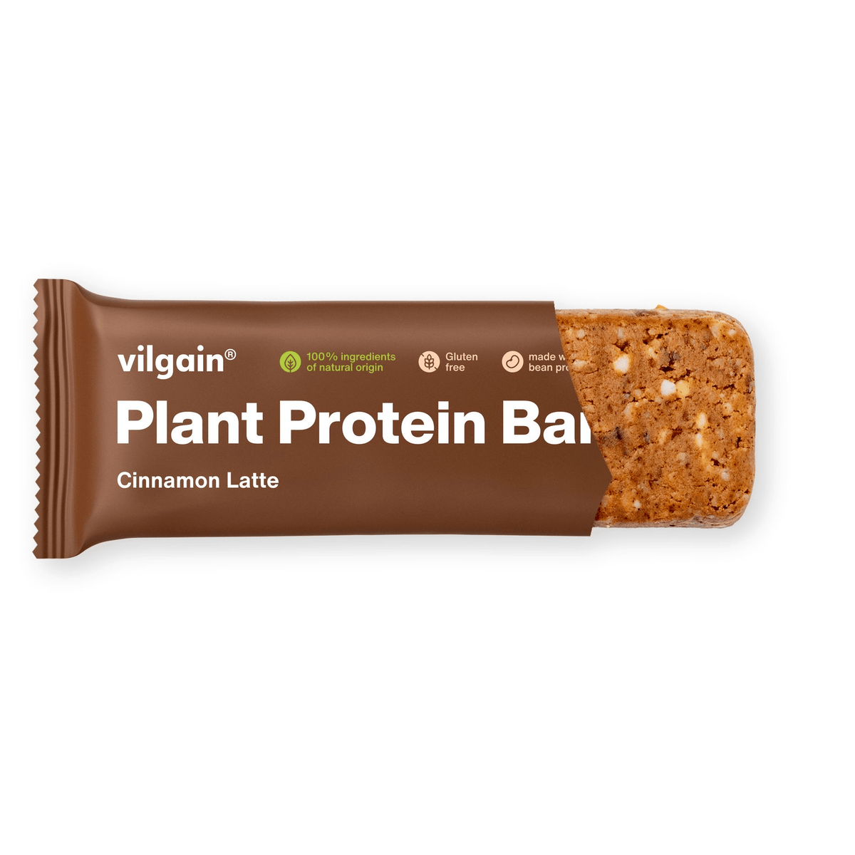 Plant Protein Bar Zimt Latte / 50 g kaufen - Vilgain Proteinriegel - Fitness Onlineshop