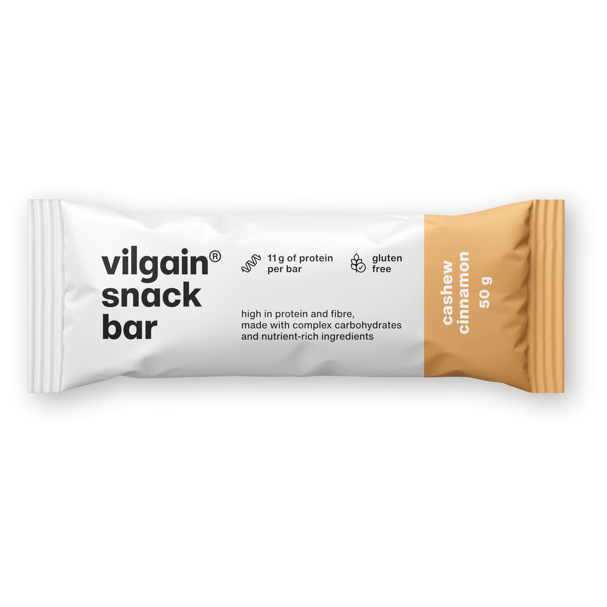 Snack Bar Cashewnüsse und Zimt / 50 g kaufen - Vilgain Energieriegel - Fitness Onlineshop