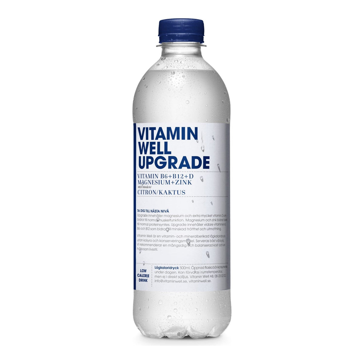 Vitamin Well Vitamindrink 500 ml / Upgrade (Zitrone-Kaktus) kaufen - Vitamin Well Hydrationsgetränk - Fitness Onlineshop