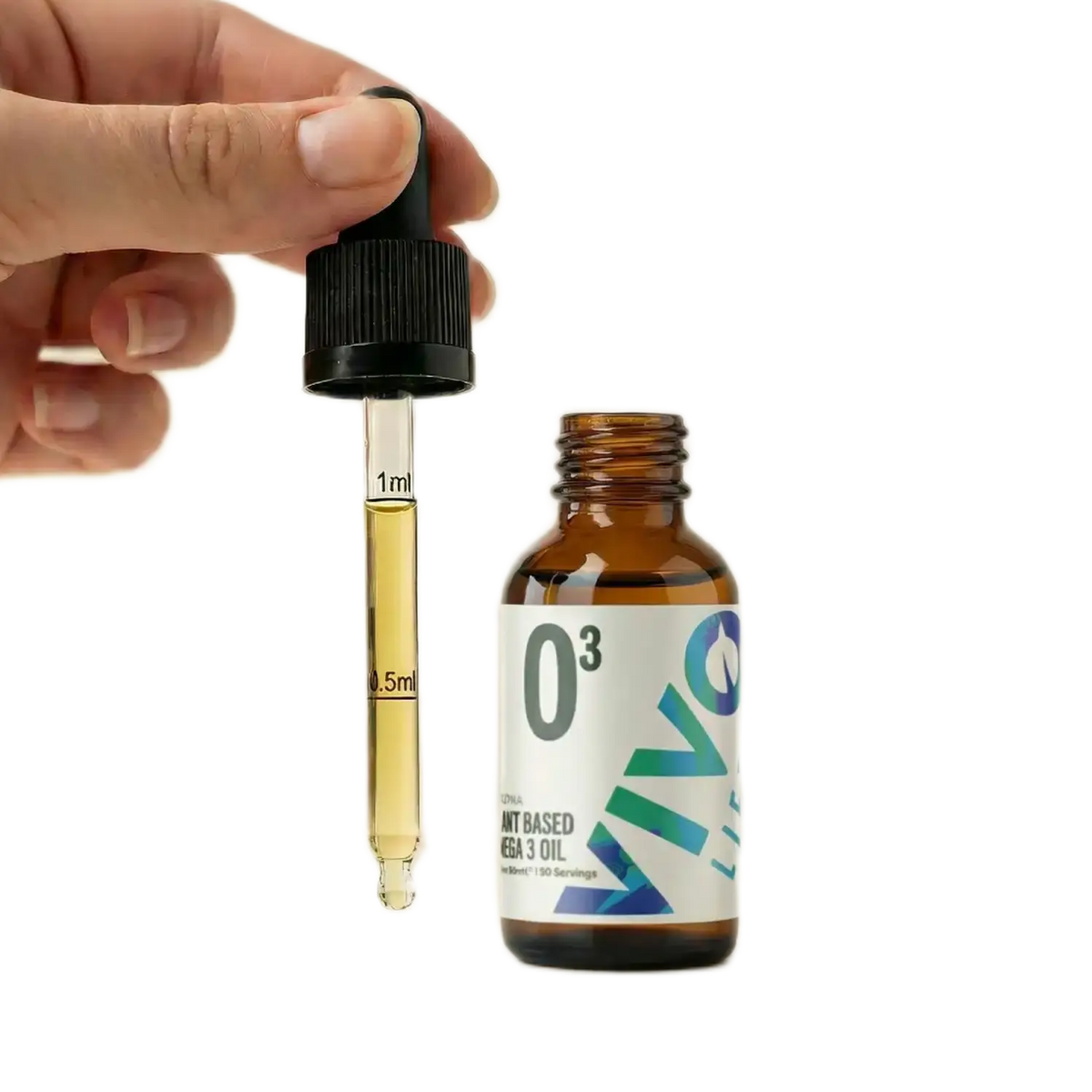 Clean Omega 3 Oil Spearmint / 60 ml kaufen - Vivo Life Omega 3 - Fitness Onlineshop