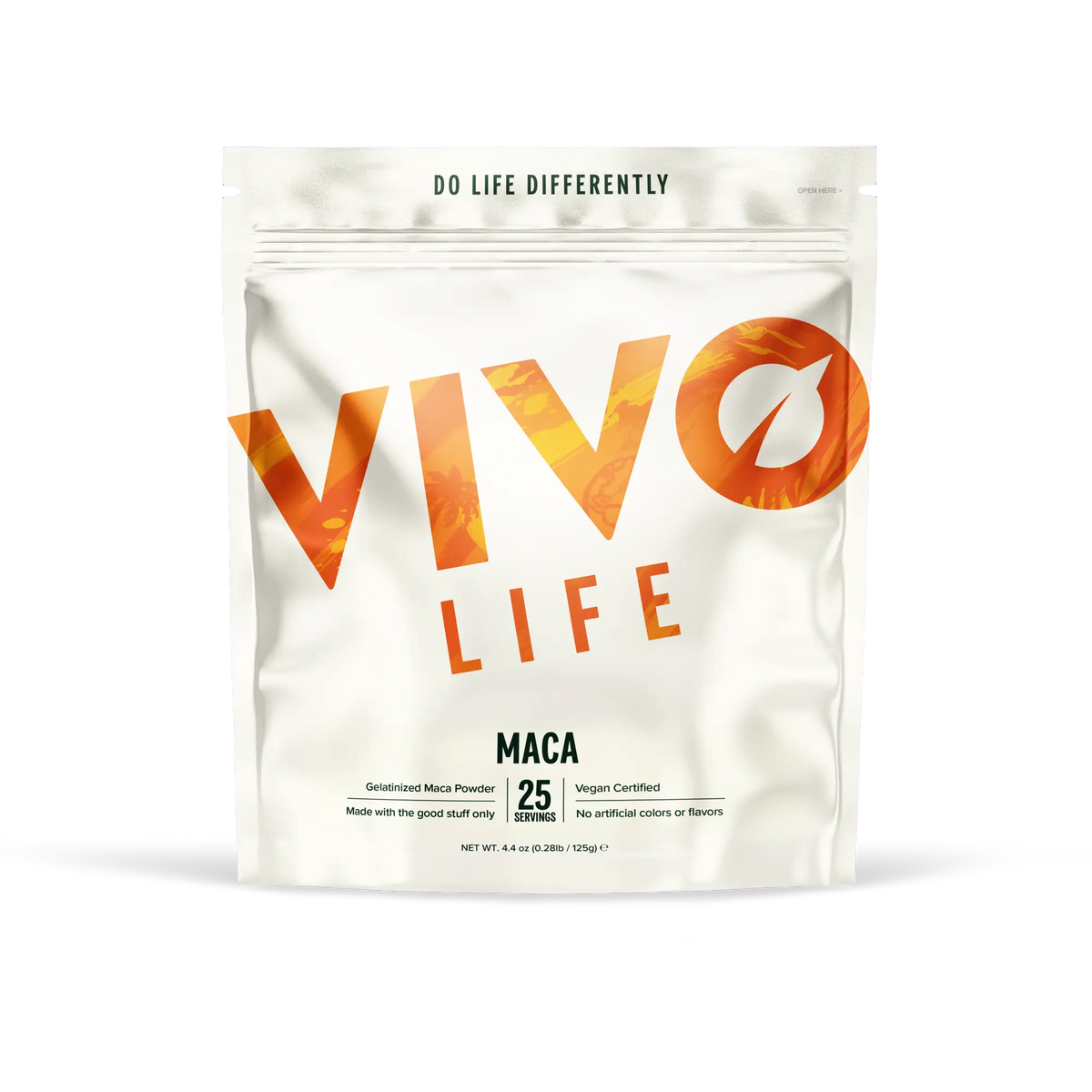 Maca Pulver (gelatinisiert) 125 g kaufen - Vivo Life Adaptogene - Fitness Onlineshop
