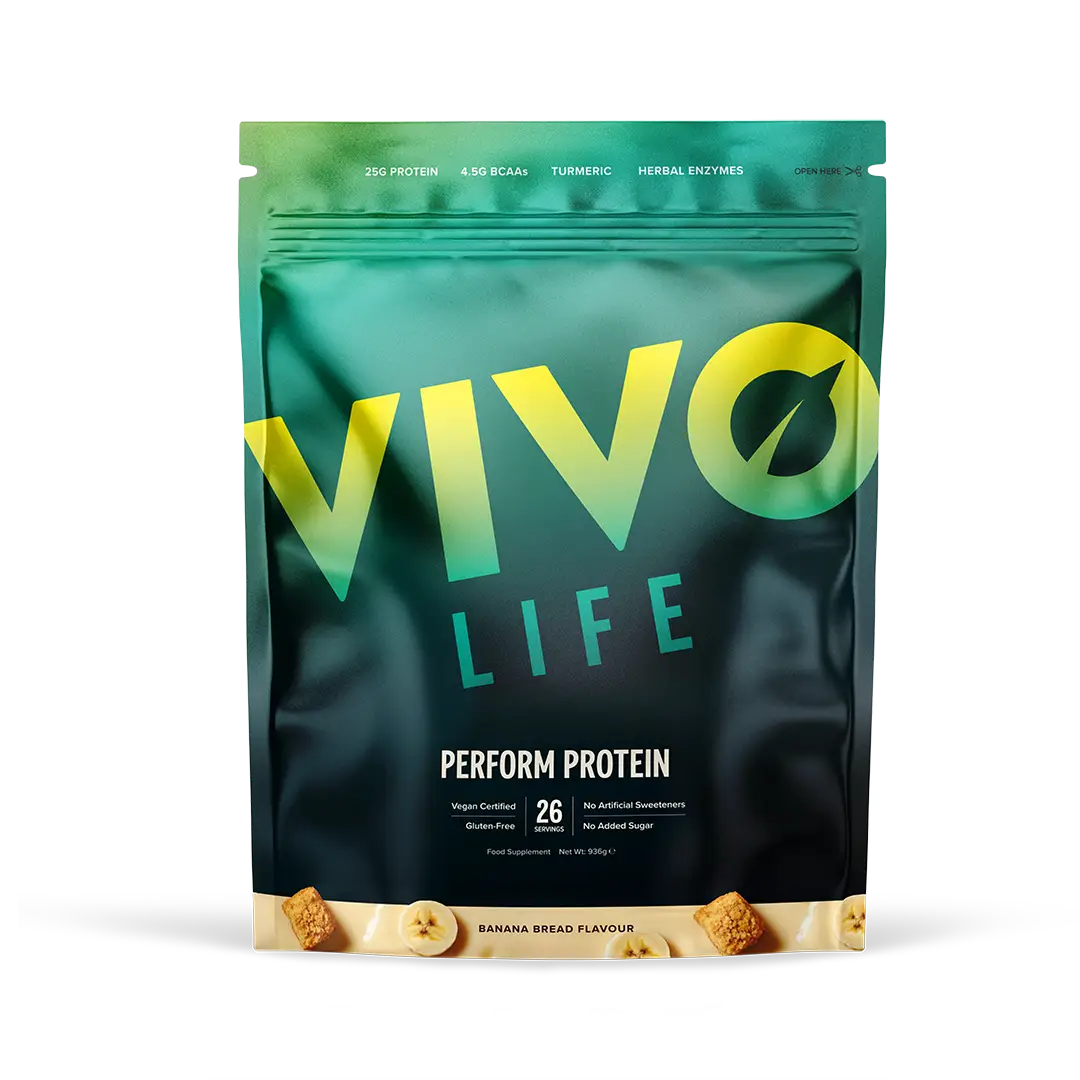 Perform Protein Banana Bread / 26 Portionen kaufen - Vivo Life Vegane Proteinpulver - Fitness Onlineshop