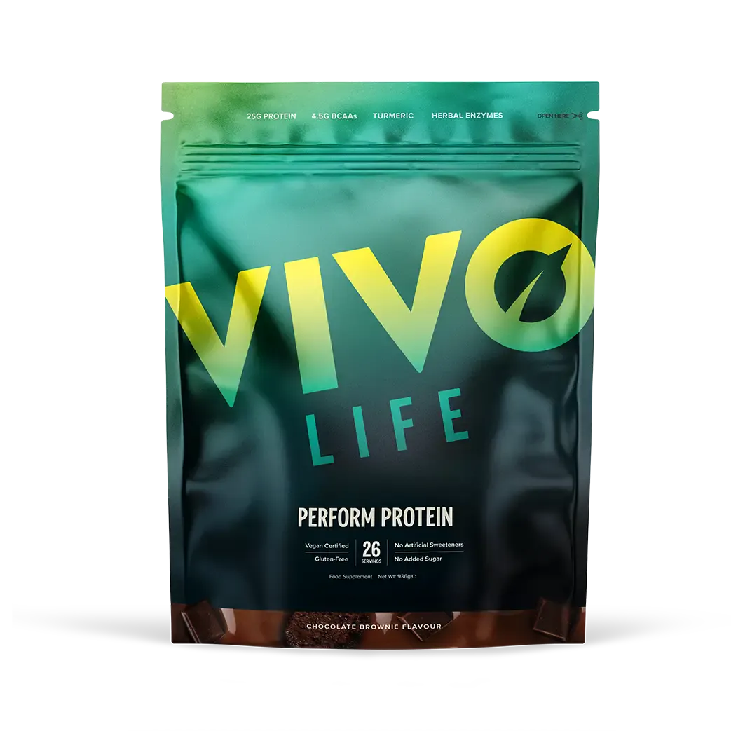 Perform Protein Chocolate Brownie / 26 Portionen kaufen - Vivo Life Vegane Proteinpulver - Fitness Onlineshop