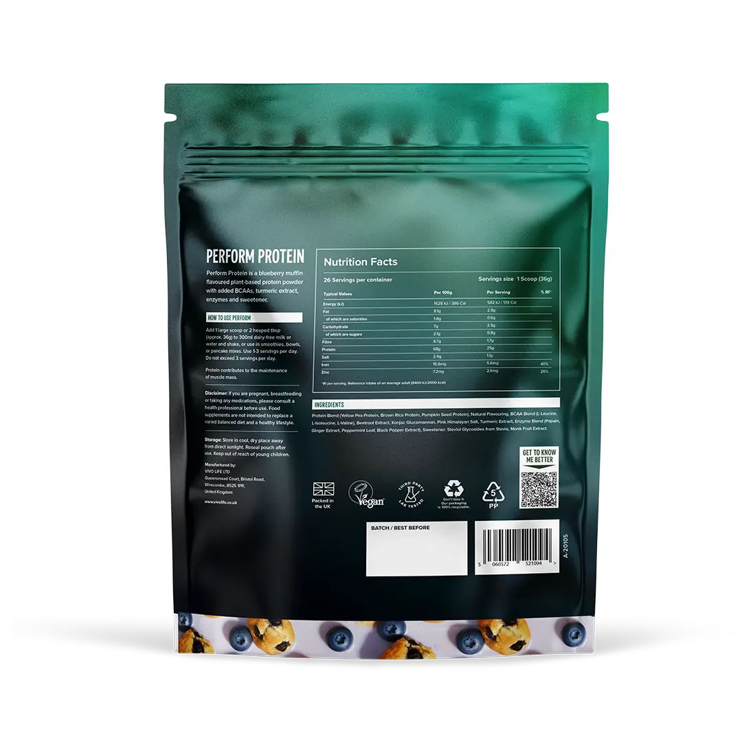 Perform Protein kaufen - Vivo Life Vegane Proteinpulver - Fitness Onlineshop