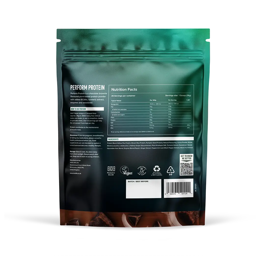 Perform Protein kaufen - Vivo Life Vegane Proteinpulver - Fitness Onlineshop