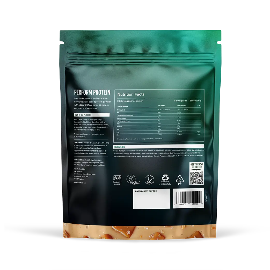Perform Protein kaufen - Vivo Life Vegane Proteinpulver - Fitness Onlineshop