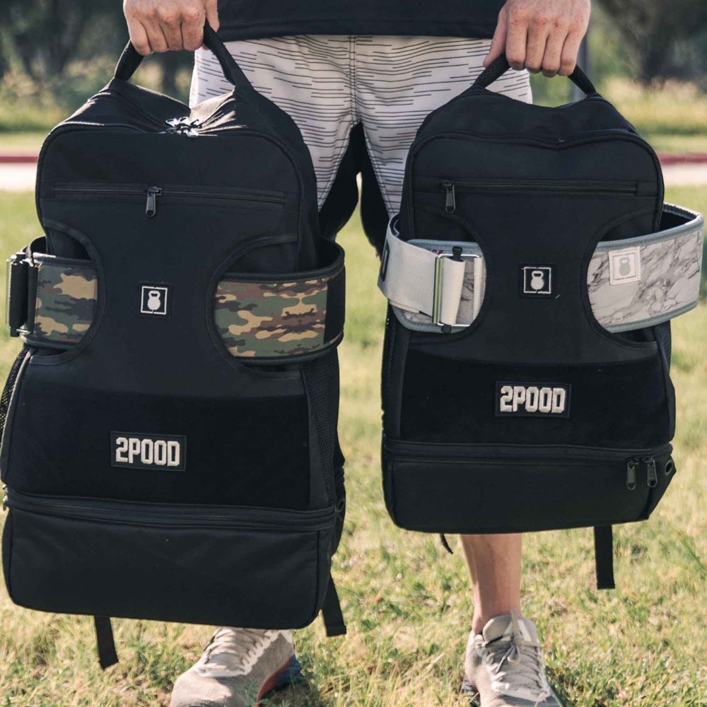 2POOD 2POOD Performance Backpack (XL) mit Gürtelfach (Auslaufmodell) Schwarz kaufen bei haghpowered.com