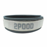 2POOD 2POOD "Petite" Gewichthebergürtel (extra-schmal) White Marble kaufen bei haghpowered.com