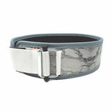 2POOD 2POOD "Petite" Gewichthebergürtel (extra-schmal) White Marble kaufen bei haghpowered.com