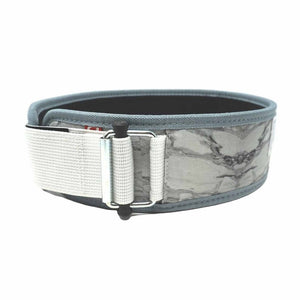 2POOD 2POOD "Petite" Gewichthebergürtel (extra-schmal) White Marble kaufen bei haghpowered.com