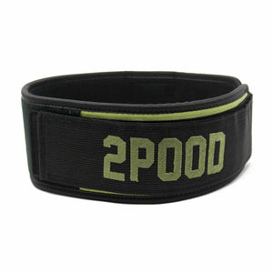 2POOD 2POOD Velcro Green Gewichthebergürtel XL kaufen bei haghpowered.com