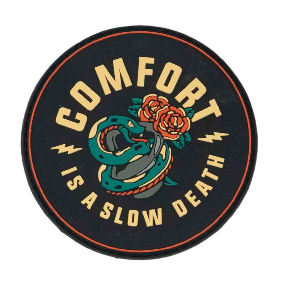 2POOD Comfort Is A Slow Death Velcro Patch kaufen bei haghpowered.com