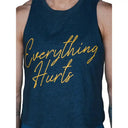 2POOD Everything Hurts Tank Dunkelblau kaufen bei haghpowered.com