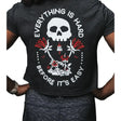 2POOD Everything Is Hard Before - Crop Top kaufen bei haghpowered.com
