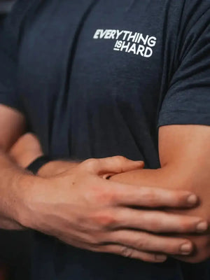2POOD Everything Is Hard T-Shirt Schwarz kaufen bei haghpowered.com