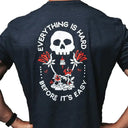 2POOD Everything Is Hard T-Shirt Schwarz kaufen bei haghpowered.com