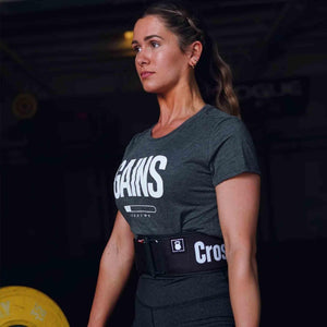 2POOD Gains Loading Crop Top Grau kaufen bei haghpowered.com