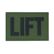 2POOD Green Lift Velcro Patch kaufen bei haghpowered.com