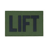 2POOD Green Lift Velcro Patch kaufen bei haghpowered.com