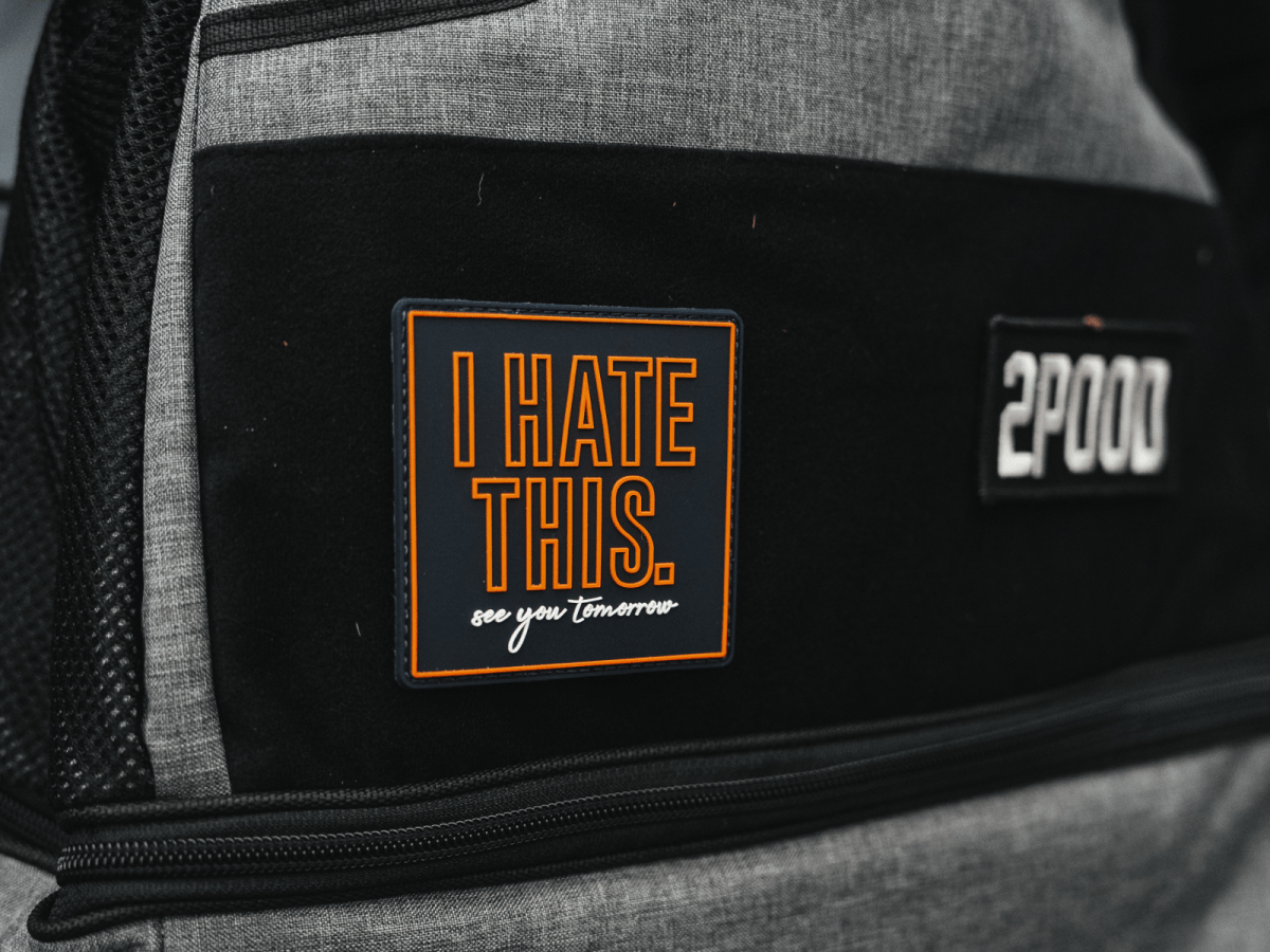 I Hate This Patch kaufen -  2POOD Patches  - Fitness Onlineshop