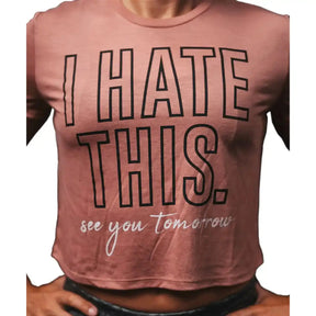 2POOD I Hate This. See You Tomorrow Crop Top XXL kaufen bei haghpowered.com