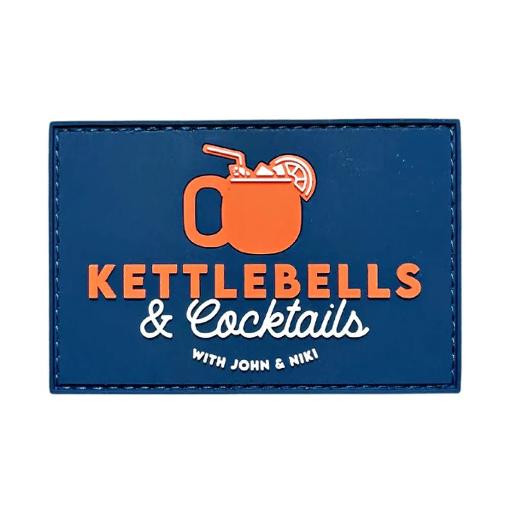 2POOD "Kettlebells and Cocktails" Velcro Patch kaufen bei haghpowered.com