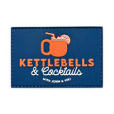 2POOD "Kettlebells and Cocktails" Velcro Patch kaufen bei haghpowered.com