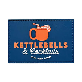2POOD "Kettlebells and Cocktails" Velcro Patch kaufen bei haghpowered.com
