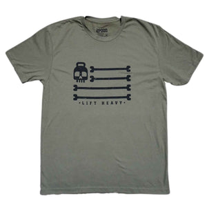 2POOD Lift Heavy Flag T-Shirt Olivegrün kaufen bei haghpowered.com