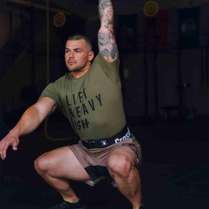 2POOD Lift Heavy Ish T-Shirt Olivegrün kaufen bei haghpowered.com