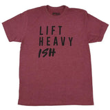 2POOD Lift Heavy Ish T-Shirt Maroon kaufen bei haghpowered.com