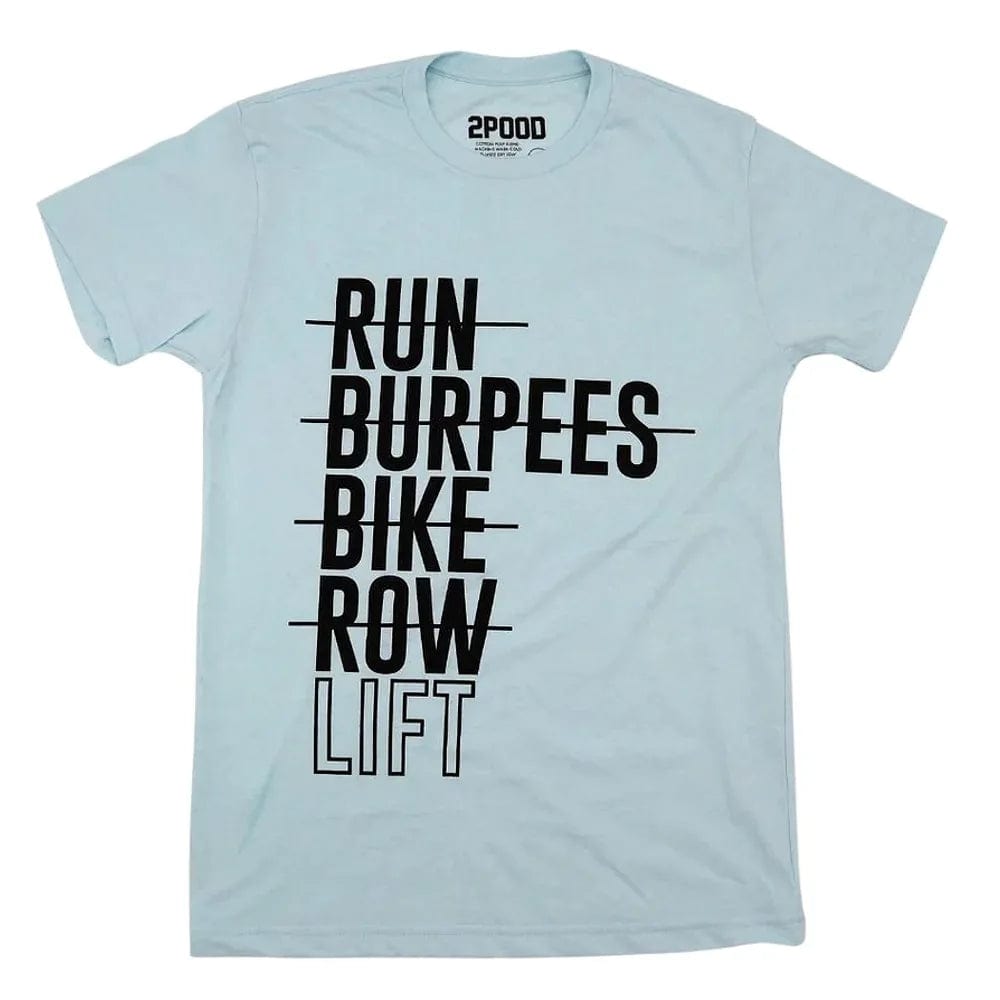 2POOD Lift List T-Shirt Hellblau kaufen bei haghpowered.com