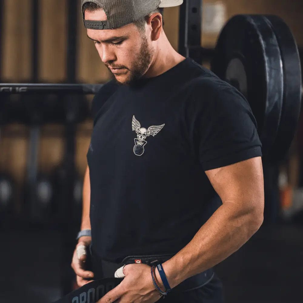 2POOD Lift More Talk Less T-Shirt Schwarz kaufen bei haghpowered.com