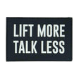 2POOD Lift More Talk Less Velcro Patch kaufen bei haghpowered.com