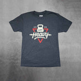 2POOD Retro Lift Heavy T-Shirt Grau kaufen bei haghpowered.com