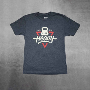 2POOD Retro Lift Heavy T-Shirt Grau kaufen bei haghpowered.com
