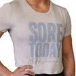 Sore Today, Strong Tomorrow Crop Top kaufen -  2POOD Oberteile Damen  - Fitness Onlineshop