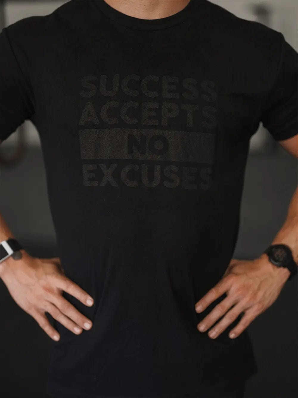 Success Accepts No Excuses T-Shirt kaufen -  2POOD Oberteile Herren  - Fitness Onlineshop