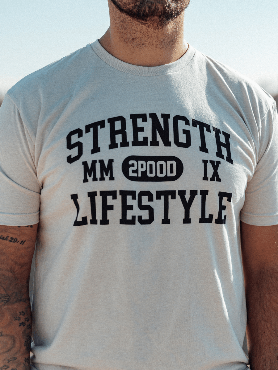 Varsity Strength Lifestyle T-shirt kaufen -  2POOD T-Shirts  - Fitness Onlineshop
