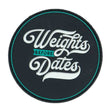 2POOD Weights Before Dates Velcro Patch kaufen bei haghpowered.com