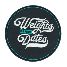 2POOD Weights Before Dates Velcro Patch kaufen bei haghpowered.com